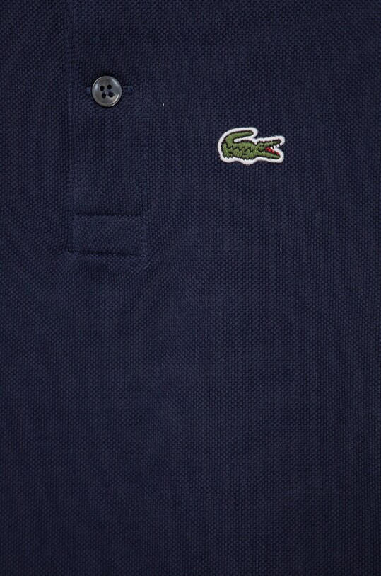 Băieți Lacoste Longsleeve din bumbac pentru copii PJ8915 bleumarin