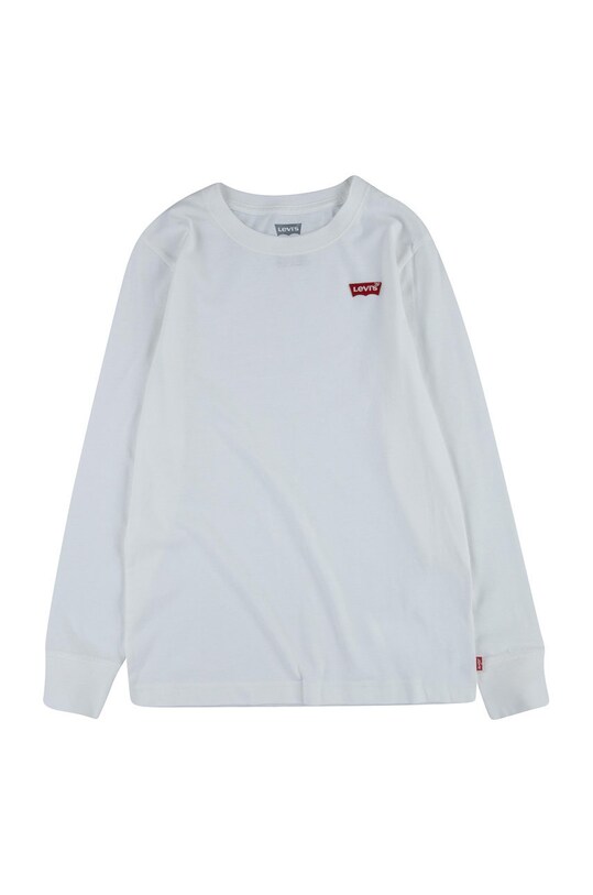 Детский лонгслив Levi's хлопок белый 8EC706.CO.B