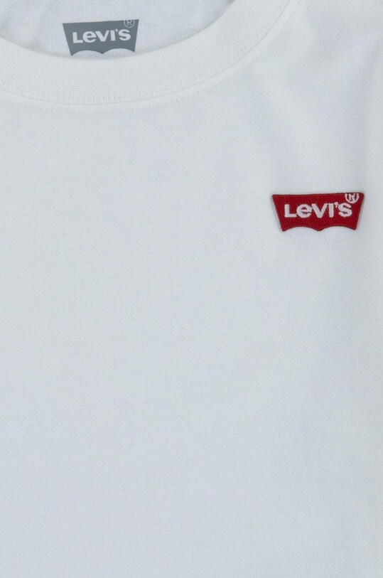 Детский лонгслив Levi's 8EC706.CO.B белый AW21