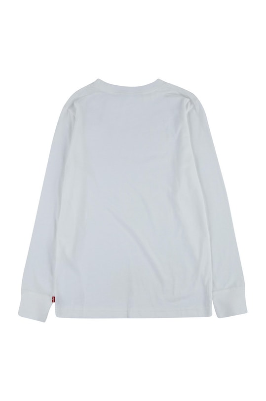 Băieți Levi's Longsleeve copii 8EC706.CO.B alb