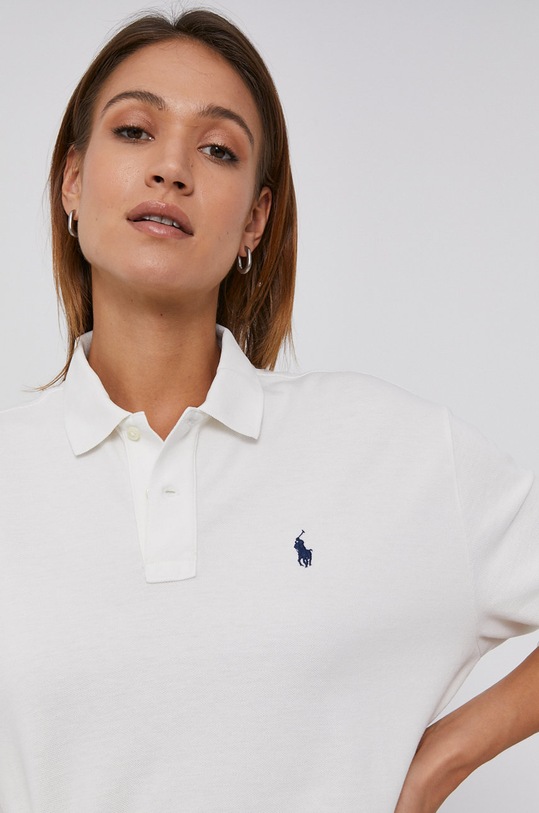 Polo Ralph Lauren Longsleeve bawełniany 211844785002 biały 211844785002