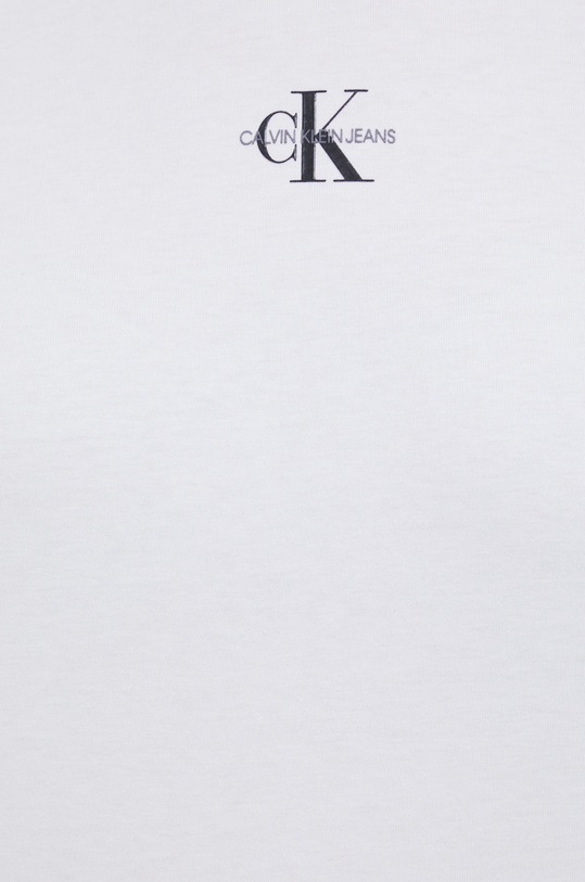 Calvin Klein Jeans Longsleeve bawełniany J20J216773.4890 J20J216773.4890 biały