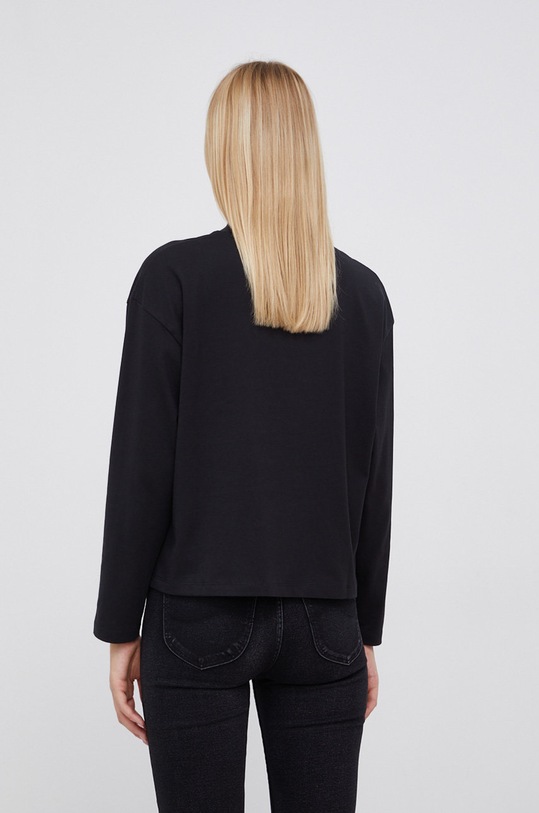 Odzież Calvin Klein Jeans Longsleeve bawełniany J20J216773.4890 J20J216773.4890 czarny