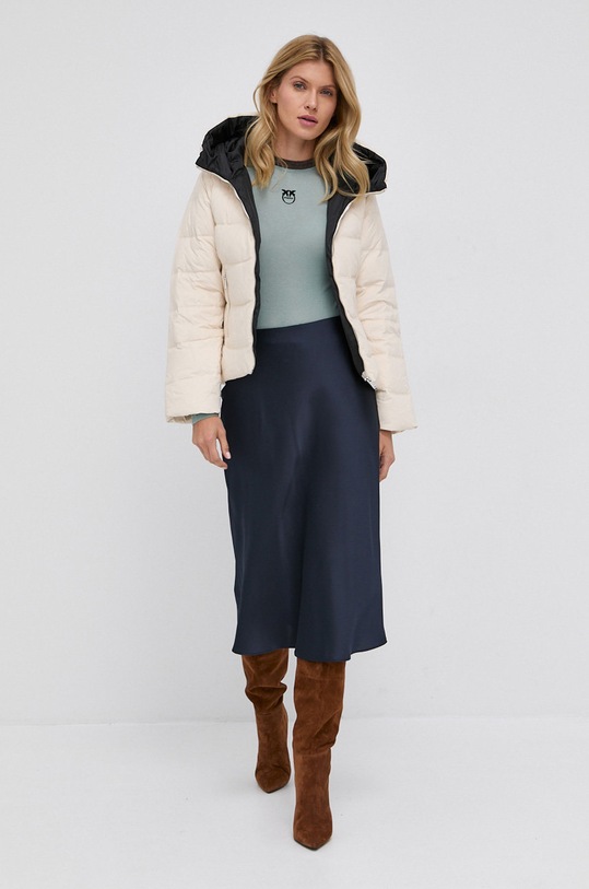Pinko - Longsleeve 1G16NK.Y7D2 zielony AW21