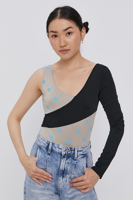 Local Heroes Longsleeve AW21B0001 beżowy ZS21