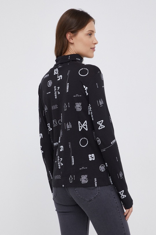 Odzież G-Star Longsleeve bawełniany D20461.C340 D20461.C340 czarny