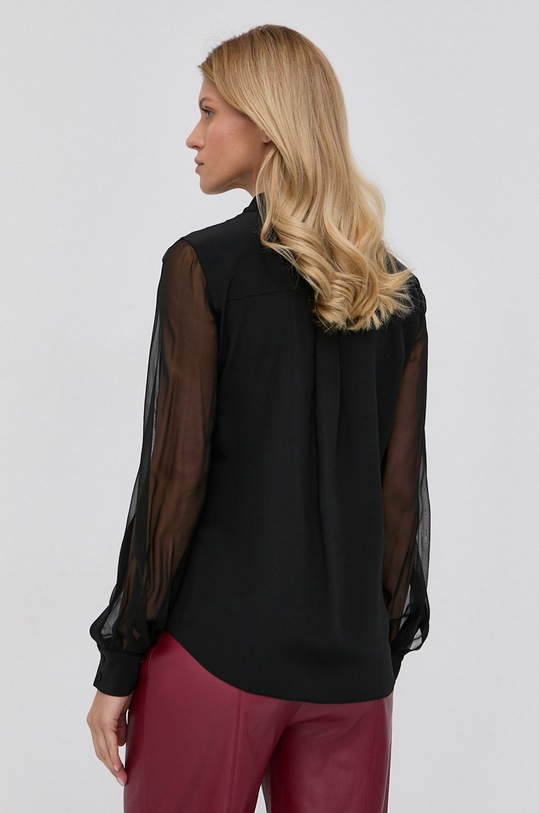 Odzież Karl Lagerfeld Koszula jedwabna 216W1601 216W1601 czarny