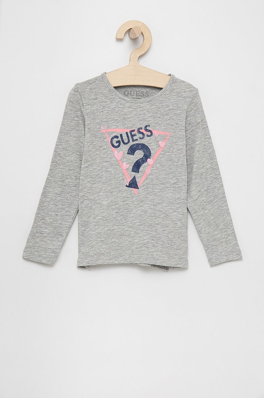 Παιδικό μακρυμάνικο Guess στάμπα γκρί K1YI09.K6YW1