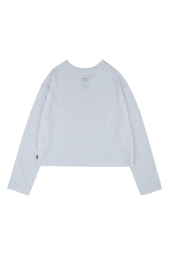 DÍVKA Dětské tričko s dlouhým rukávem Levi's 3ED490.NEW.G bílá