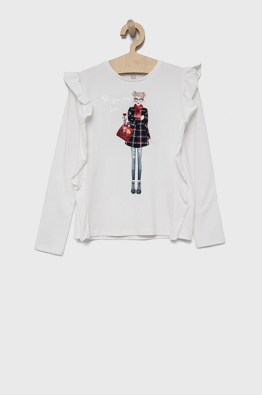 Birba&Trybeyond Longsleeve copii print alb 999.34471.00.134.176