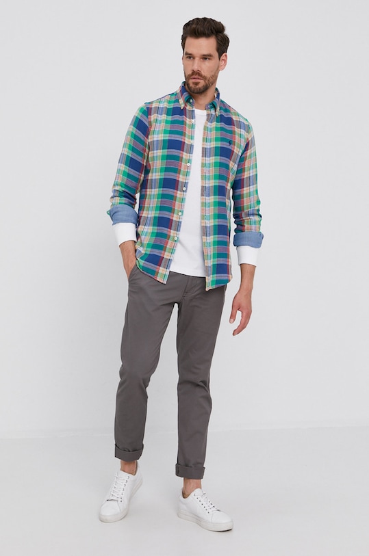 Longsleeve Polo Ralph Lauren 710842632002 λευκό AW21