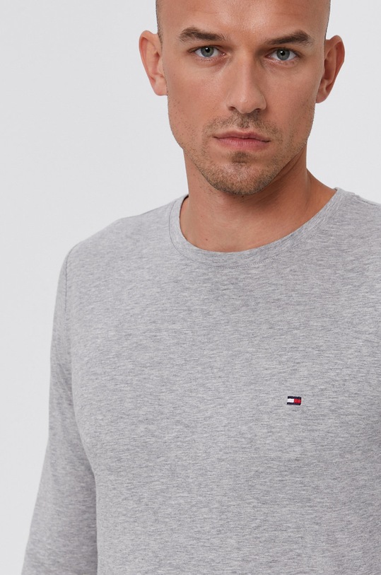 Tričko s dlouhým rukávem Tommy Hilfiger šedá MW0MW10804.4890