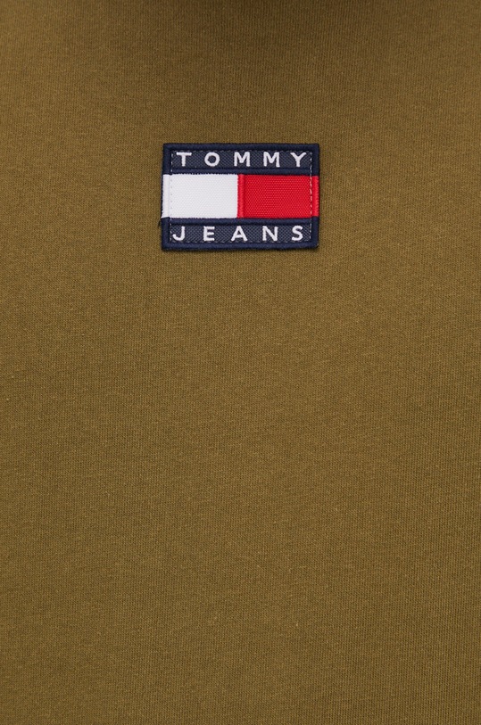 Tričko s dlhým rukávom Tommy Jeans DM0DM10932.4890 zelená
