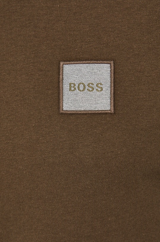 BOSS Longsleeve bawełniany 50462772 50462772 zielony