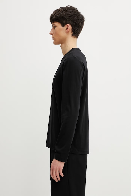 Tričko s dlouhým rukávem Polo Ralph Lauren 714844759001 černá AW21