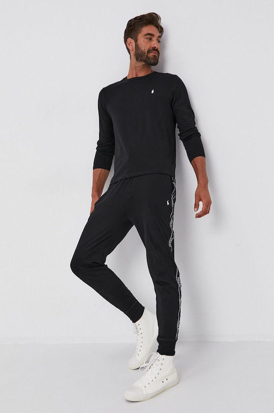 Polo Ralph Lauren Longsleeve 714844759001 714844759001 czarny AW21
