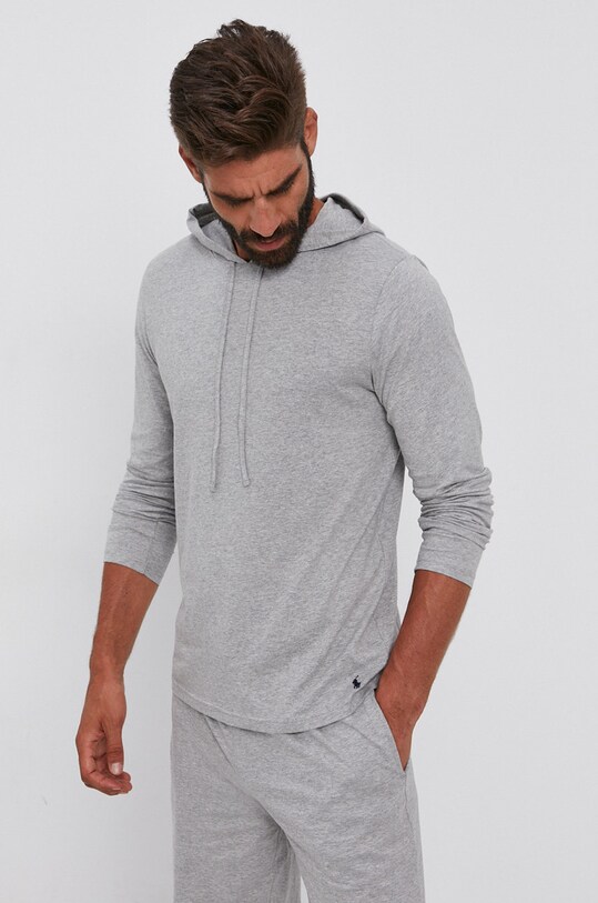 Polo Ralph Lauren longsleeve uni gri 714844760002