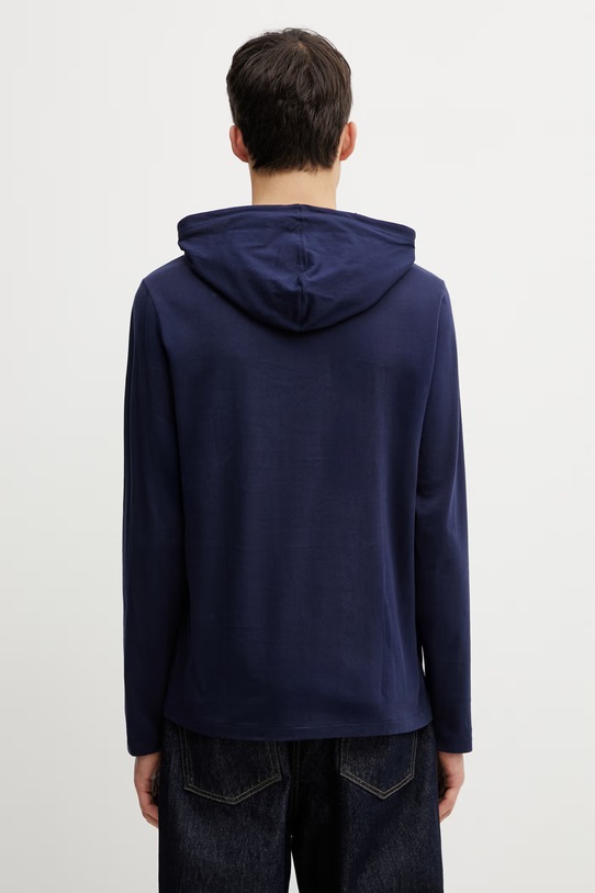 Odjeća Pamučna majica dugih rukava Polo Ralph Lauren 714844760001 mornarsko plava