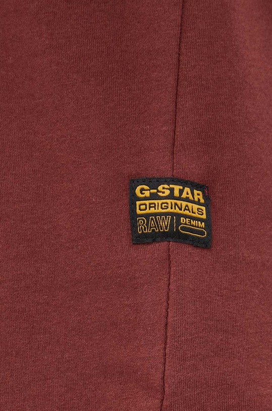 G-Star - Хлопковый лонгслив D20448.336 коричневый