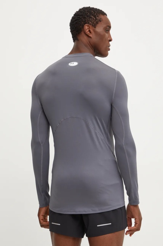 Oblečenie Tréningové tričko s dlhým rukávom Under Armour 1361506 sivá