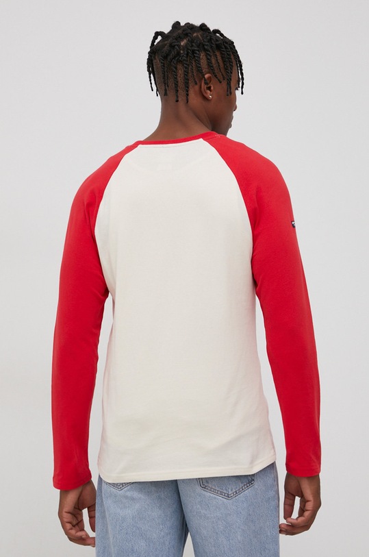 Bavlnené tričko s dlhým rukávom Superdry M6010608A.18C béžová AW21