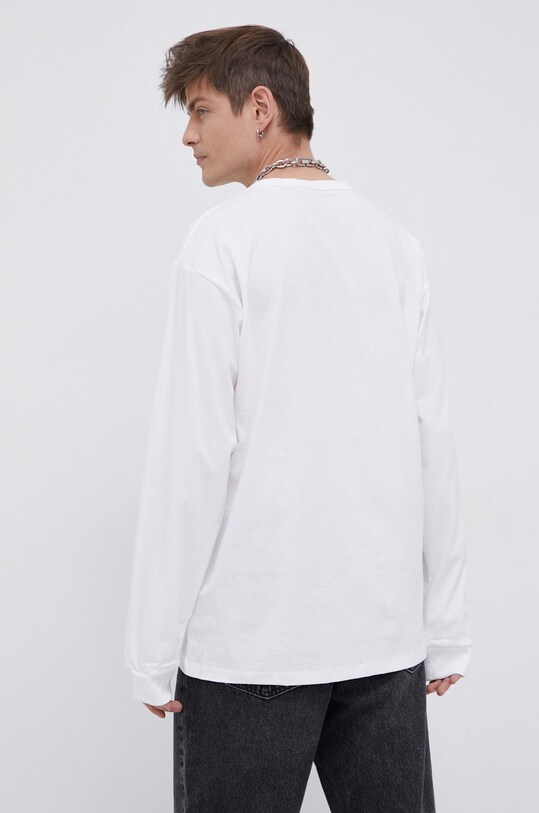Odzież Vans Longsleeve bawełniany VN0A4TURWHT1 biały
