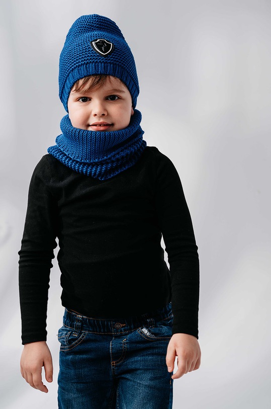 Jamiks Czapka dziecięca KELVIN.JZE062 niebieski AW21