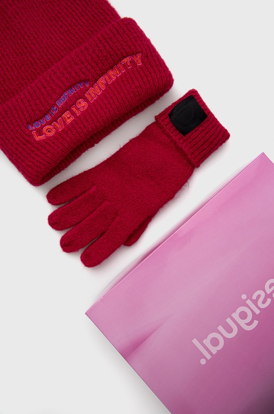 Čepice a rukavice Desigual 21WAOA40