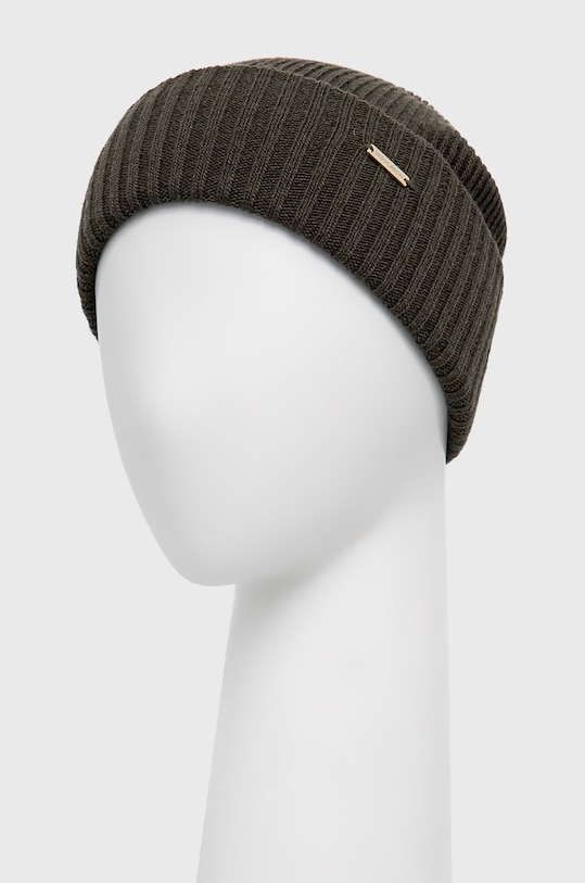 Woolrich Czapka wełniana CFWWAC0107FRUF0600 zielony AW21