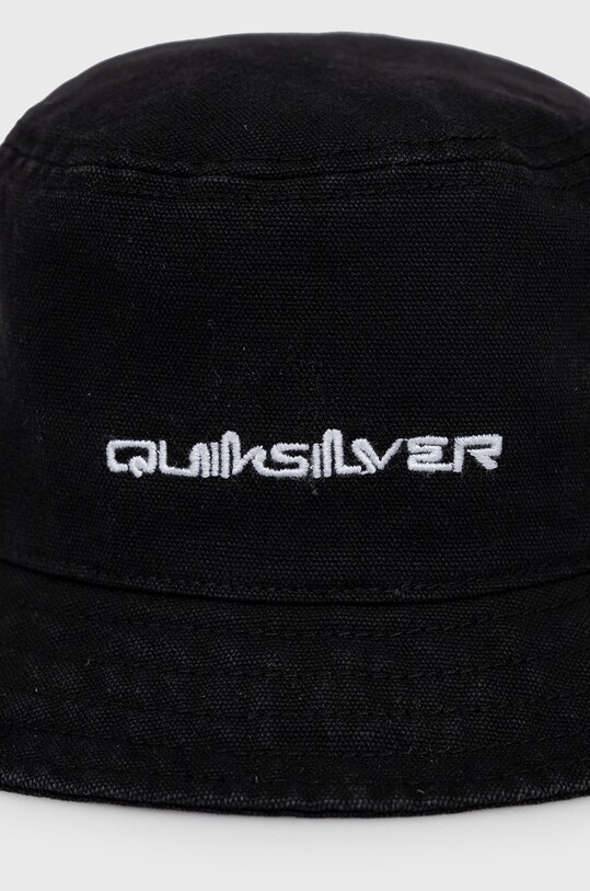 Бавовняний капелюх Quiksilver EQWHA03011 чорний AW22