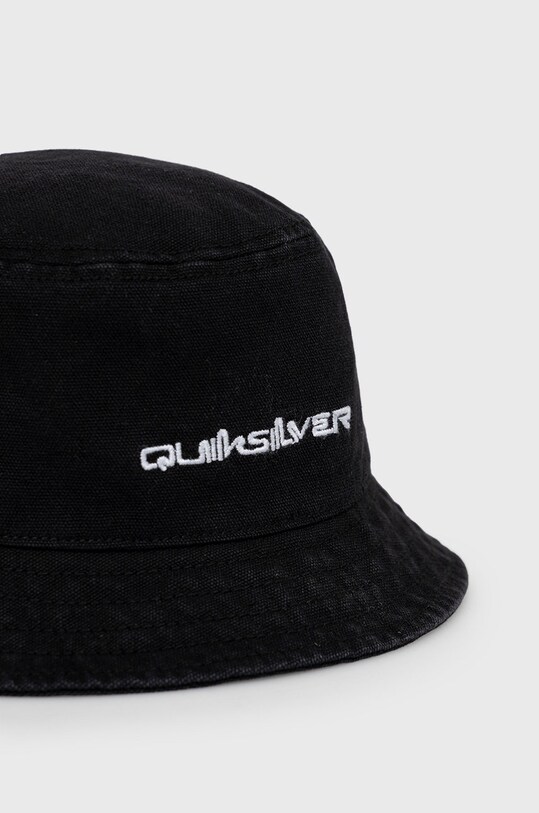 Бавовняний капелюх Quiksilver чорний EQWHA03011