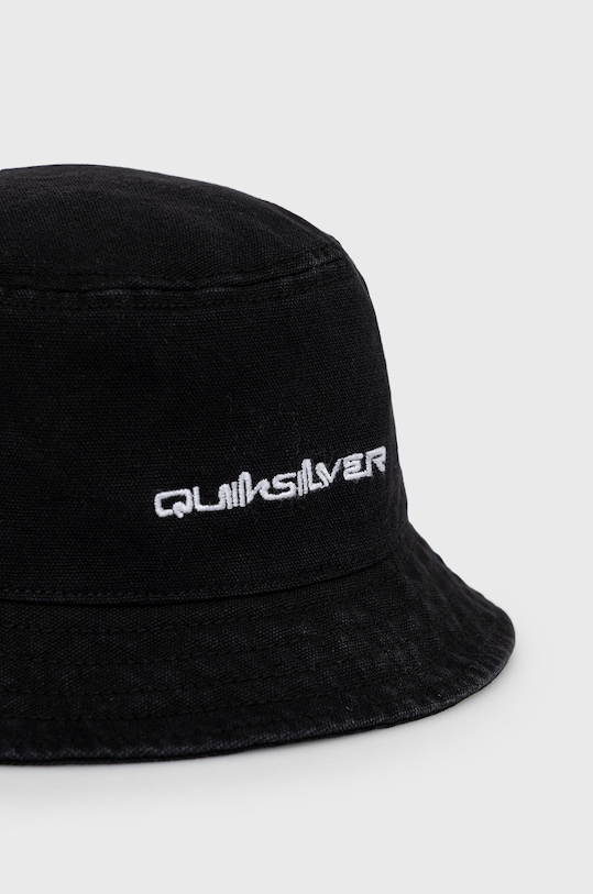 Quiksilver kapelusz bawełniany czarny EQWHA03011