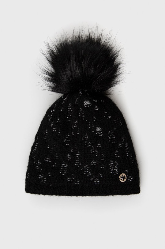 Granadilla Czapka z domieszką wełny JG5657.J01 czarny AW21