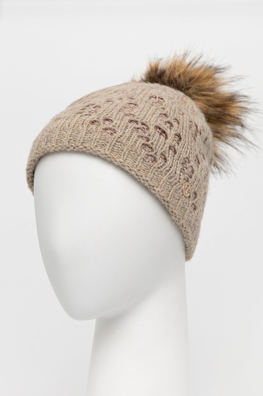 Granadilla Czapka z domieszką wełny z domieszką wełny beżowy JG5657.J31