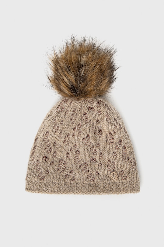 Granadilla Czapka z domieszką wełny JG5657.J31 beżowy AW21