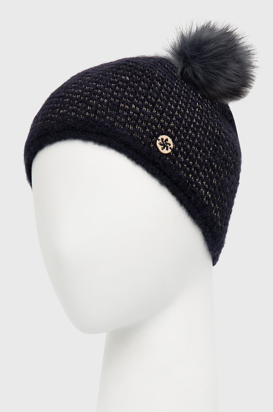 Шапка з домішкою вовни Granadilla JG5627.J06 темно-синій AW21