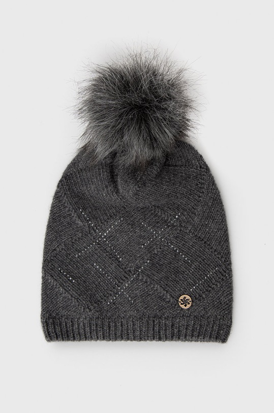 Granadilla Czapka wełniana JG5636.J03 szary AW21