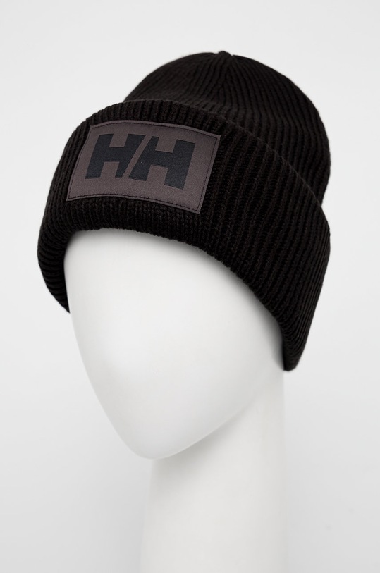 Čiapka Helly Hansen HH BOX BEANIE 53648 čierna AW23