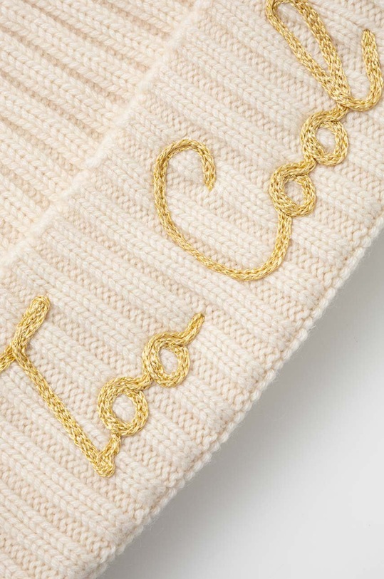 MC2 Saint Barth czapka z domieszką wełny WENG006 beżowy AA00