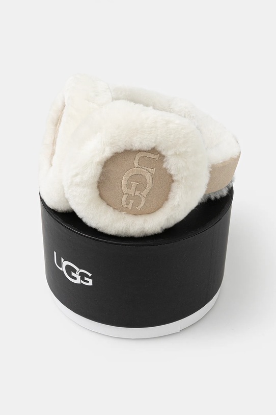 UGG nauszniki zamszowe 20955. beżowy AW25