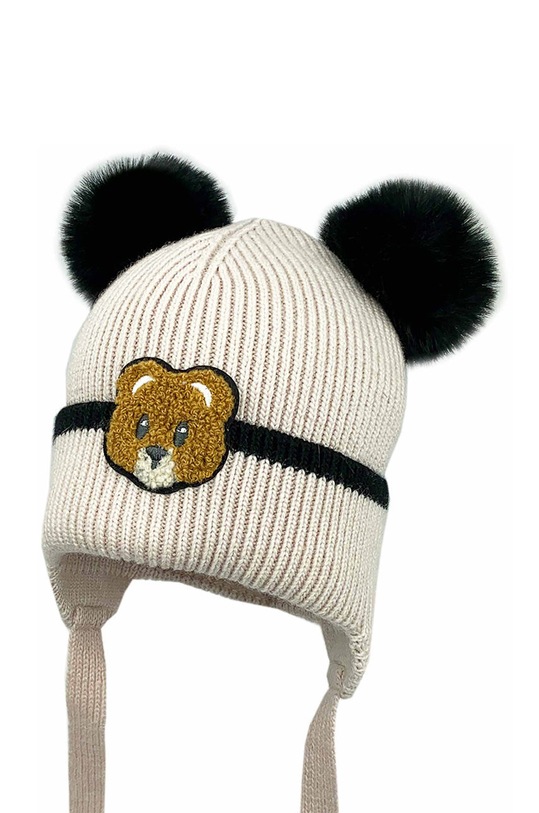 Jamiks Czapka dziecięca MAGNUS.IIA.JZE012 beżowy AW21