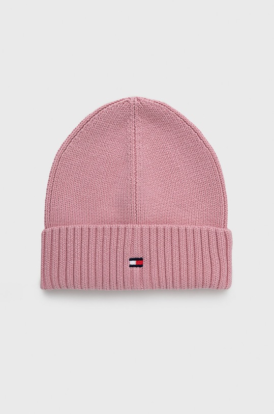 Tommy Hilfiger Căciulă copii uni roz AU0AU01209.4890