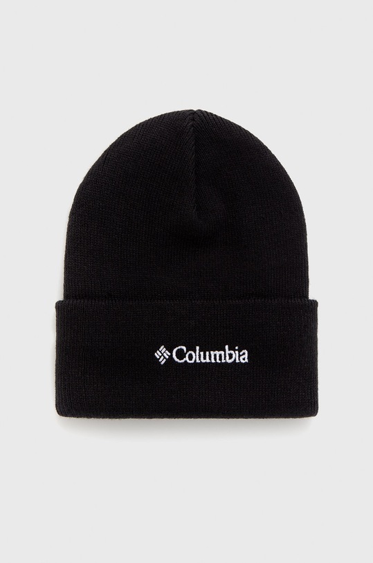 Dětska čepice Columbia hrubá černá 1917291