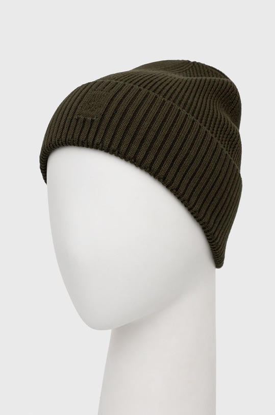 Čepice s příměsí kašmíru Marc O'Polo 129509201064 zelená AW21