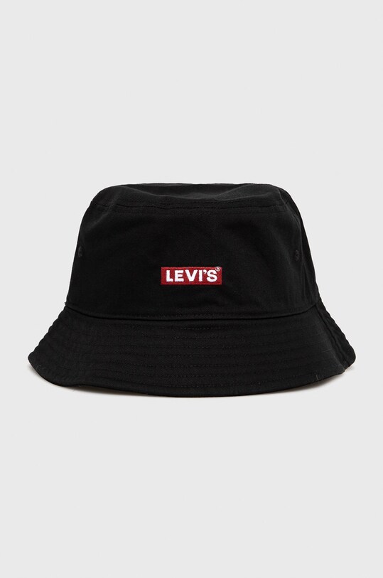 Klobúk Levi's nášivka čierna D6249.0001