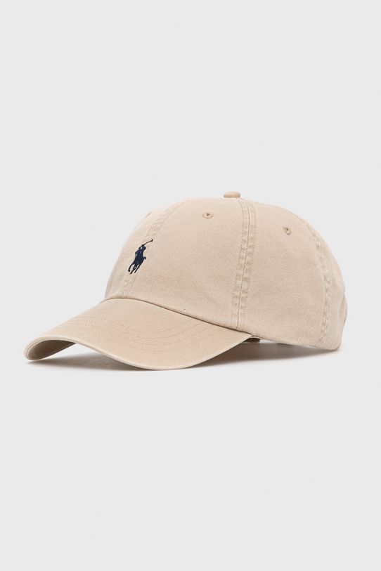 Кепка Polo Ralph Lauren гладкий бежевый 710548524005