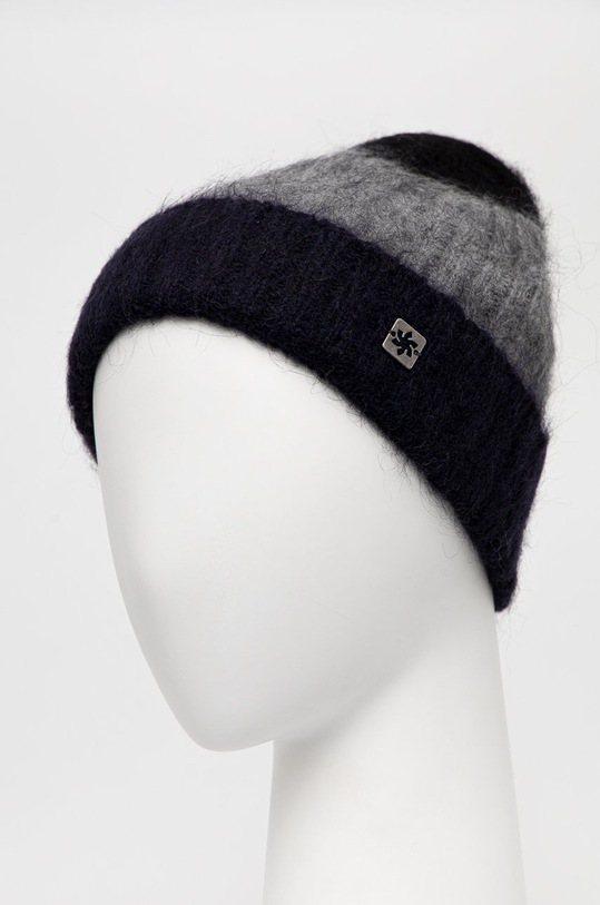 Granadilla Czapka z domieszką wełny JG5675.J06 granatowy AW21