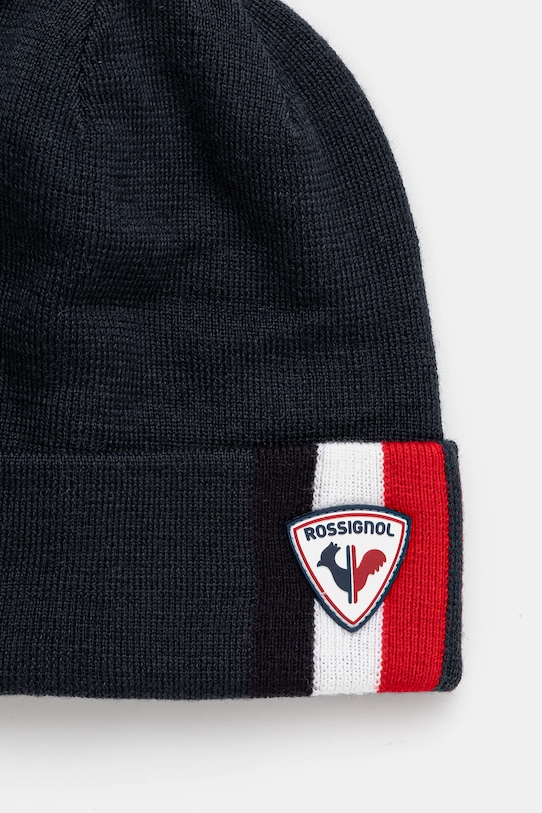 Rossignol Czapka z domieszką wełny RLKMH09 granatowy AW21