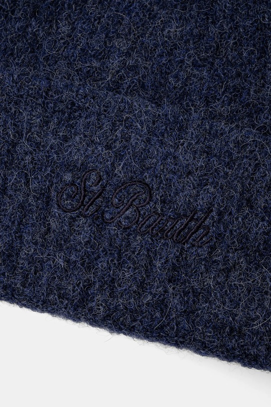 Akcesoria MC2 Saint Barth czapka wełniana WENG001 granatowy