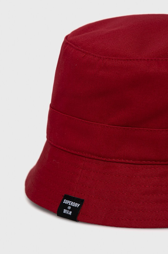 Bavlněná čepice Superdry Y9010037A.OPI červená AW21